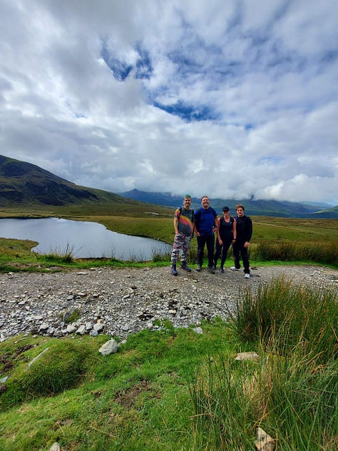 guided walk to the summit of Snowdon, Ranger path