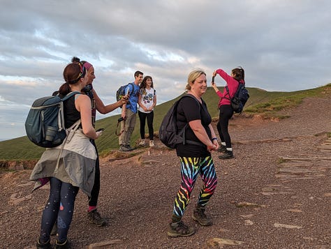 Guided walk up Pen y Fan for summer solstice