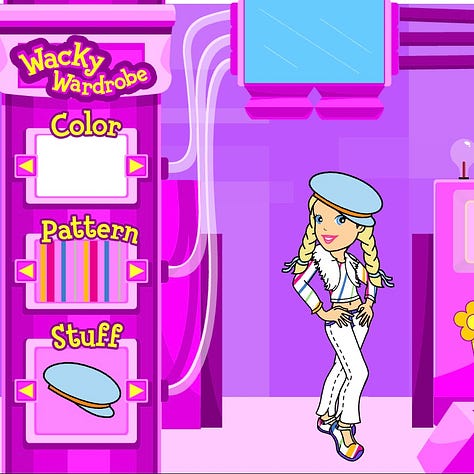 Polly pocket sale dress up game