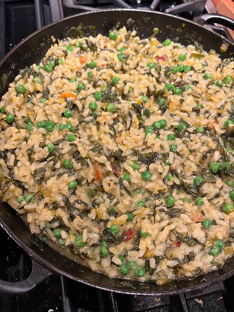 Baked Risotto + the Power of Gathering