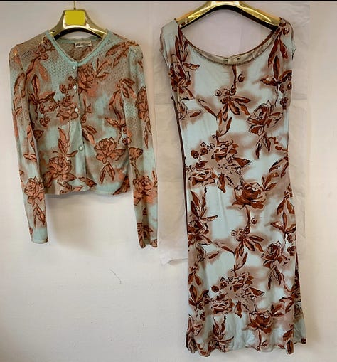 Robe Blumarine Taille 40 IT / 38 FR - Couleur Bois De Rose, Style A-Line - Occasion TB