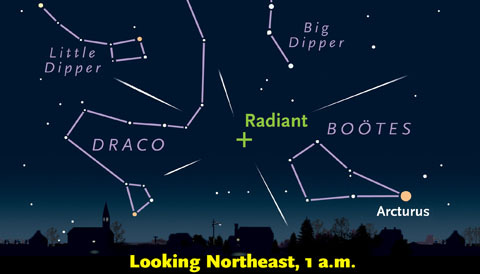 Start 2019 with the Quadrantid Meteor Shower - Sky & Telescope - Sky &  Telescope