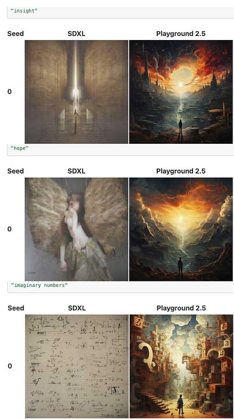 Playground 2.5 vs sdxl