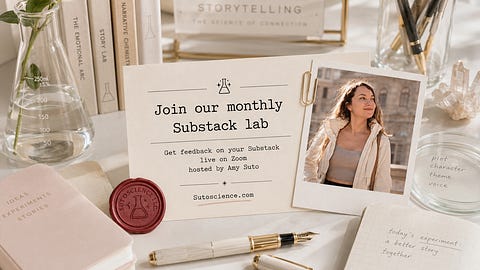 💡 TONIGHT: Substack Lab: Get Feedback on Growing Your Substack! [September Invite to Live Substack Writer's Group on Zoom]