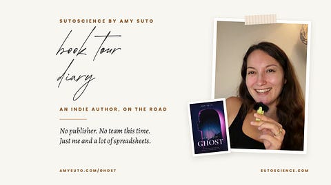 💡 I'm Going on Book Tour (and Planning the Whole Thing Myself)