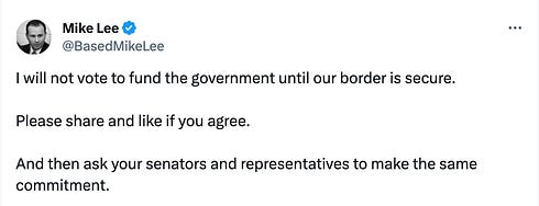 Mike Lee Tweet
