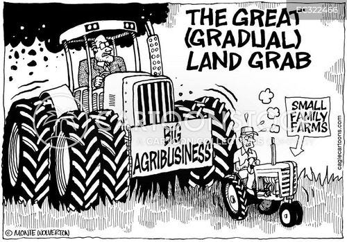 Agribusiness Cartoons and Comics - funny pictures from CartoonStock