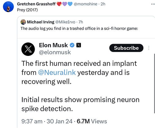 x screen shot of Prey ref