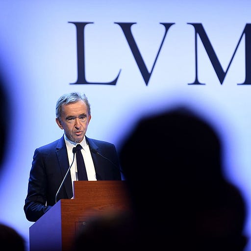 The CEO of Louis Vuitton Moet Hennessy is Now the Richest Man in the W