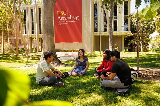 USC TRANSFER COMMON APP QUESTIONS visual data 6