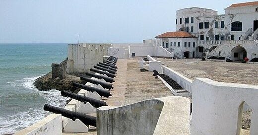 Slave castles in Ghana. 