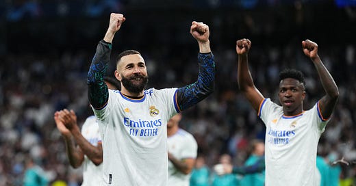 My 3 Thoughts on Real Madrid-Manchester City