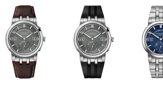 Review: A. Lange \u0026 Söhne Odysseus in White Gold and Rubber Strap  (Reference: 363.068)