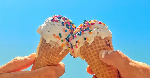 no machine ice cream