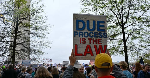 Abro Garcia's due process