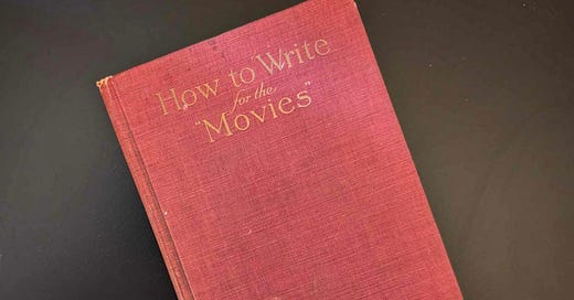 The Original ‘How to Write a Screenplay’ Book?