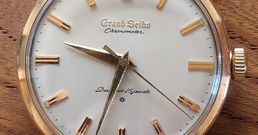 To boldy go - the Grand Seiko guy