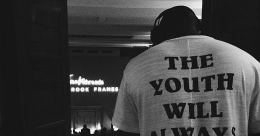 Off white the youth will always win hot sale
