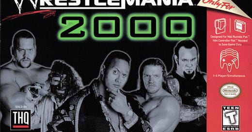 Wrestlemania 2000 outlet