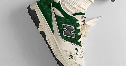 New balance 84 green hotsell