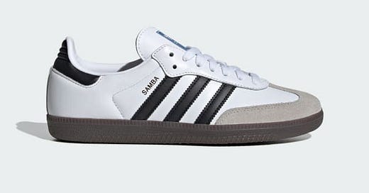 Shoes like adidas samba new arrivals