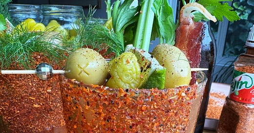 Amazon.com: Bloody Mary Cocktail Kit: 16 oz Beer Can