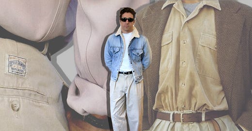Vintage 90s Polo Ralph Lauren Hammond Chino Pant Men's Sz
