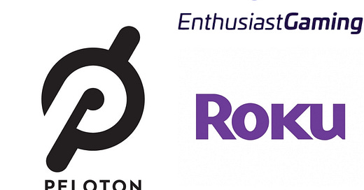 Peloton on roku top