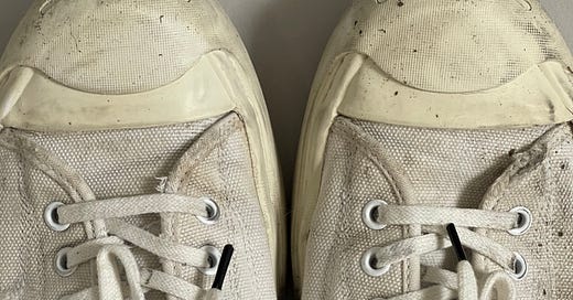 Converse jack purcell old silver top