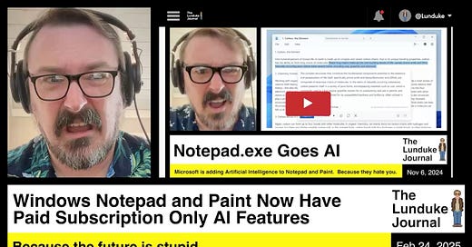 The Lunduke Journal of Technology | Bryan Lunduke | Substack