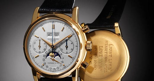 Patek philippe swatch group top