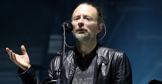 Thom yorke leather jacket cheap