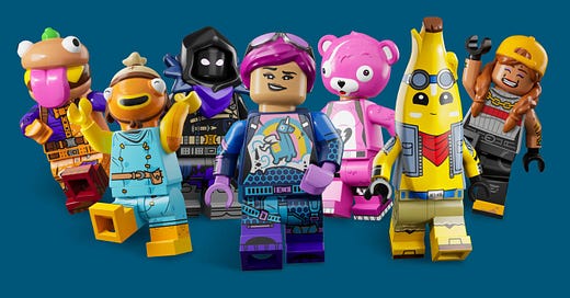Lego fortnite minifigures amazon discount