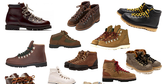 History of hiking boots sale