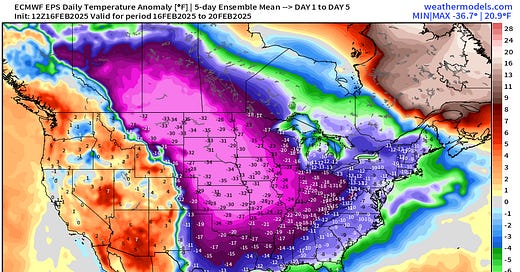 February 16, 2025 Sunday Weather Update