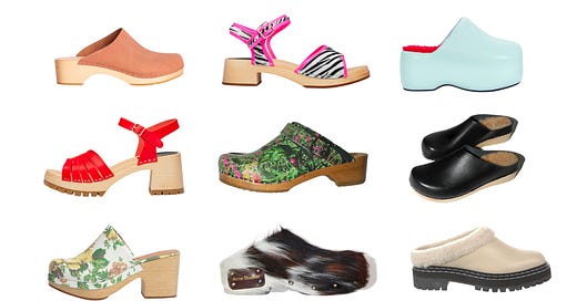 Clogs from shrill sales