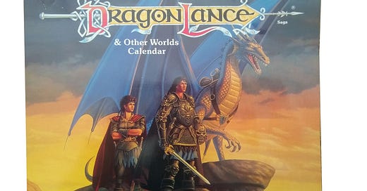 DragonLance Calendars: What's Old is New Again