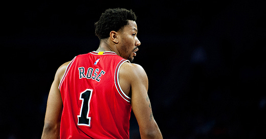 Derrick rose earned jersey discount