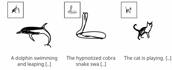 gif of animated sketches