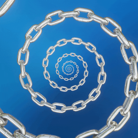 Link Spiral GIF by Feliks Tomasz Konczakowski