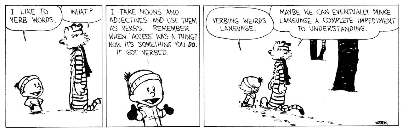 #calvin and hobbes from Linguisten.de