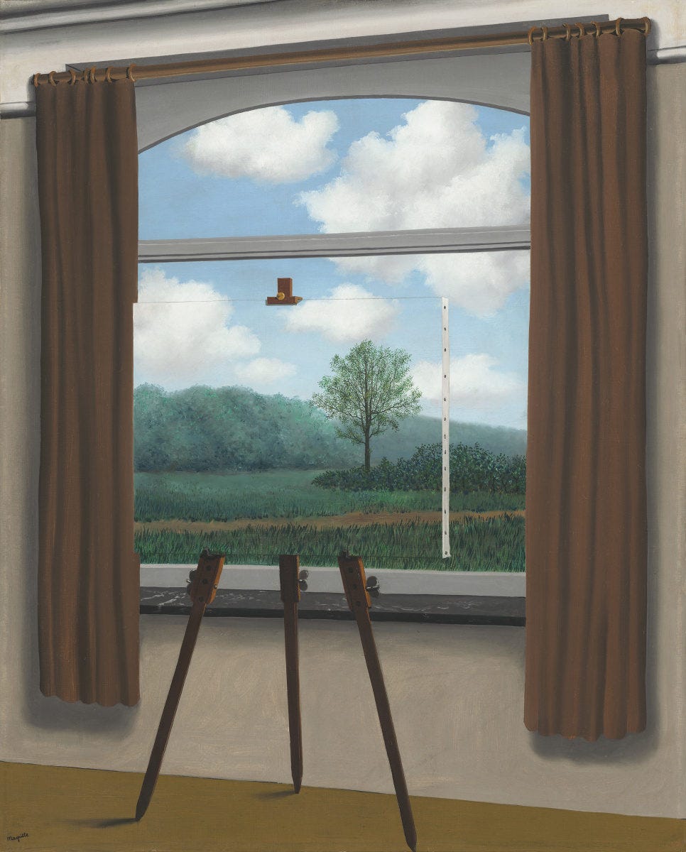 La condizione umana di René Magritte - ADO Analisi dell'opera