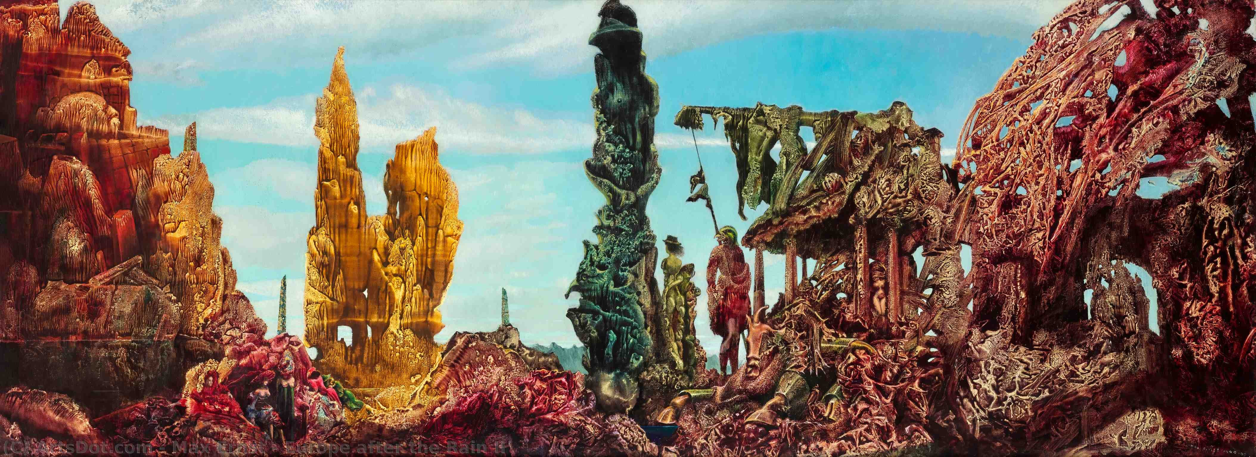 Wikioo.org - The Encyclopedia ofMax Ernst - Europe after the Rain II