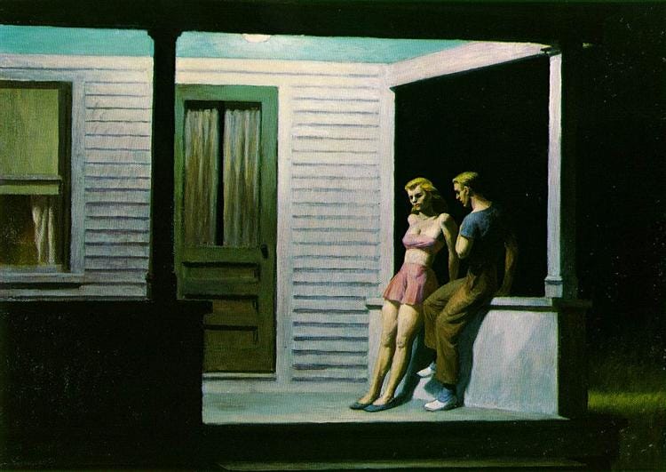 Summer Evening, 1947 - Edward Hopper