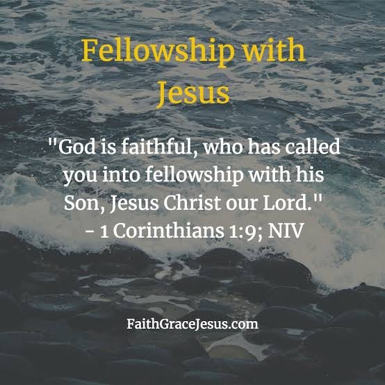Fellowship With Jesus