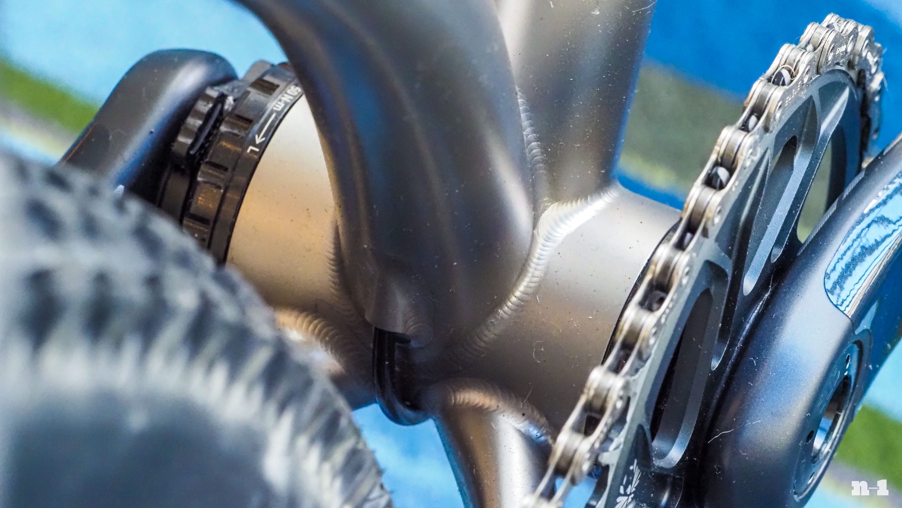 Bingham Built 29er titanium hardtail