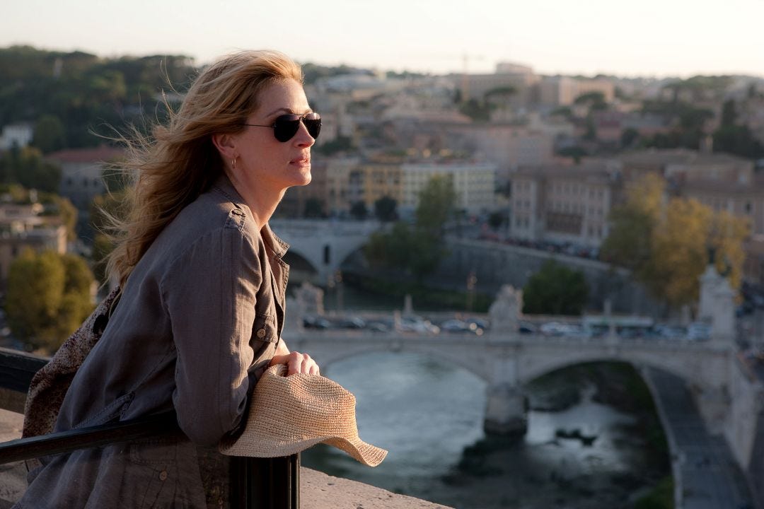 Official movie still from the movie “Eat Pray Love”