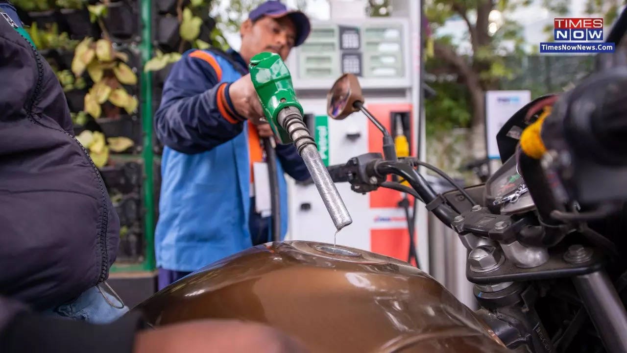 Increase In Petrol, Diesel Rates in India Due To High Crude Oil Prices,  Israel-Palestine Conflict? Here's What Moody's Report Said As Crude Spikes  5% Intraday | Personal Finance News, Times Now