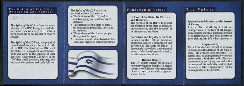 The spirit of the IDF | Israel. Tseva haganah le-Yiśraʼel | | The National  Library of Israel