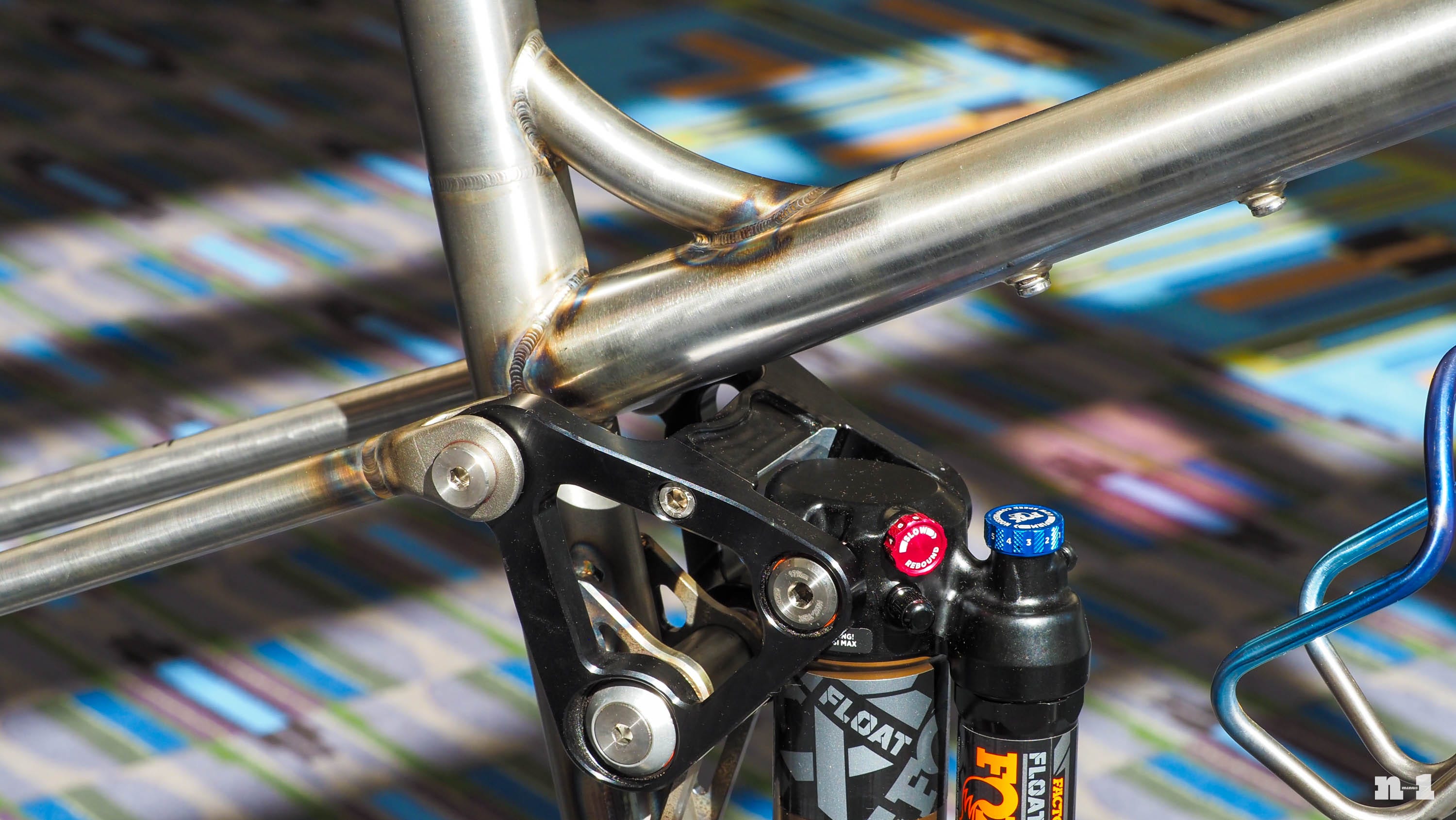 44 Bikes steel full-suspension frame